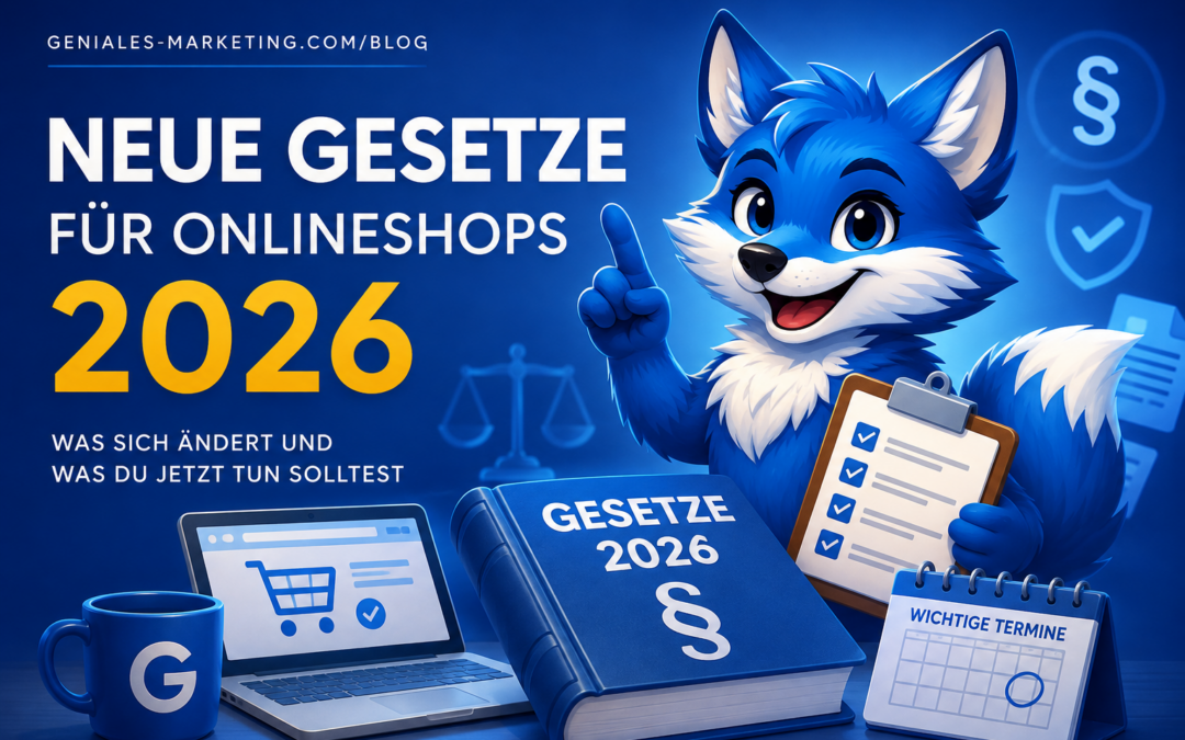neue eCommerce Gesetze 2026 | geniales Marketing | geniales-marketing.com | Anna Müller