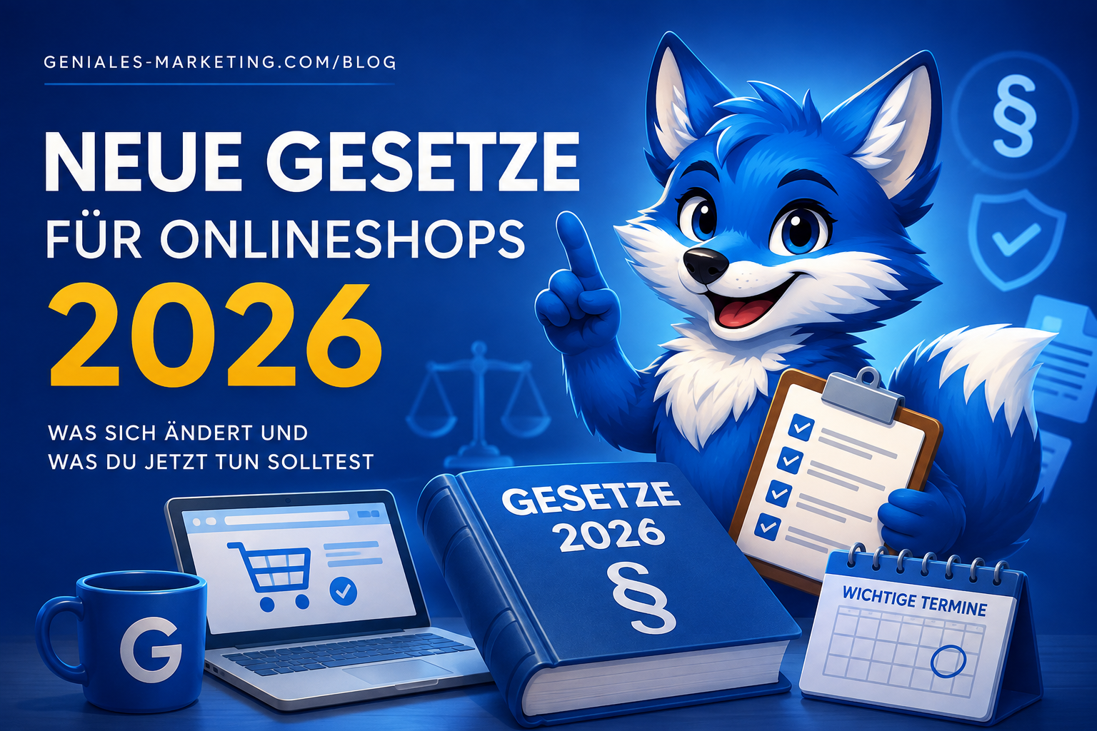 neue eCommerce Gesetze 2026 | geniales Marketing | geniales-marketing.com | Anna Müller